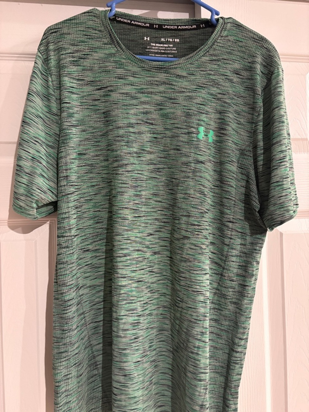 Under Armour Men’s Short Sleeve Performance Tee - Green Space-Dye